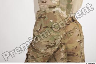Soldier in American Army Military Uniform 0040